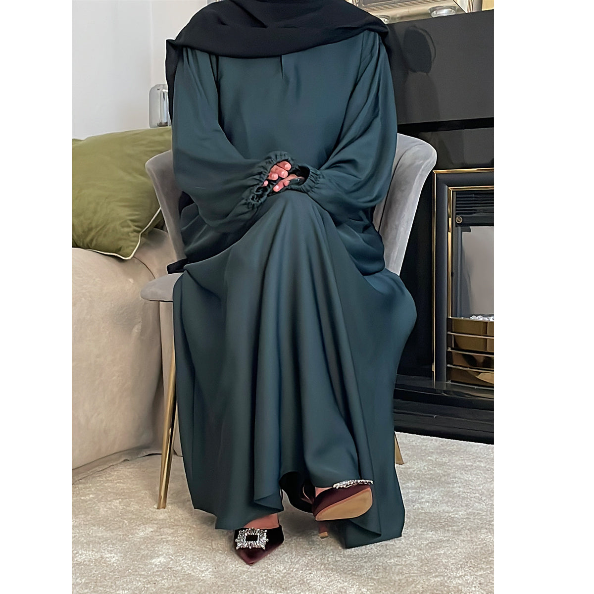 Premium Korean Nida Closed Abaya